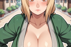 Getting scolded by Tsunade